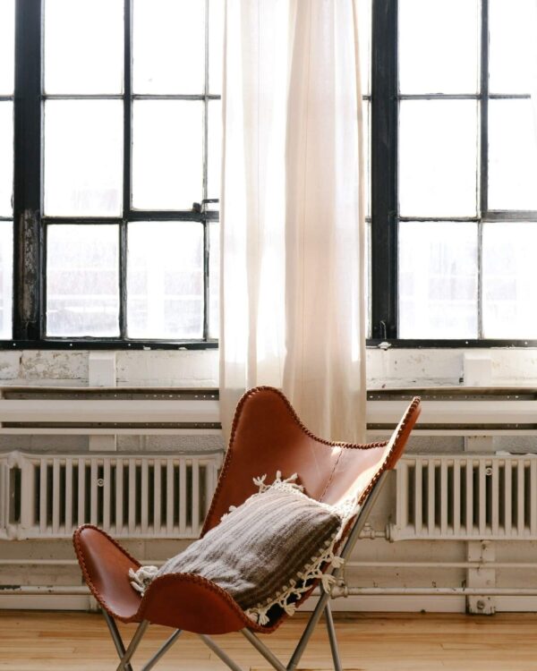 Leather Butterfly Chair